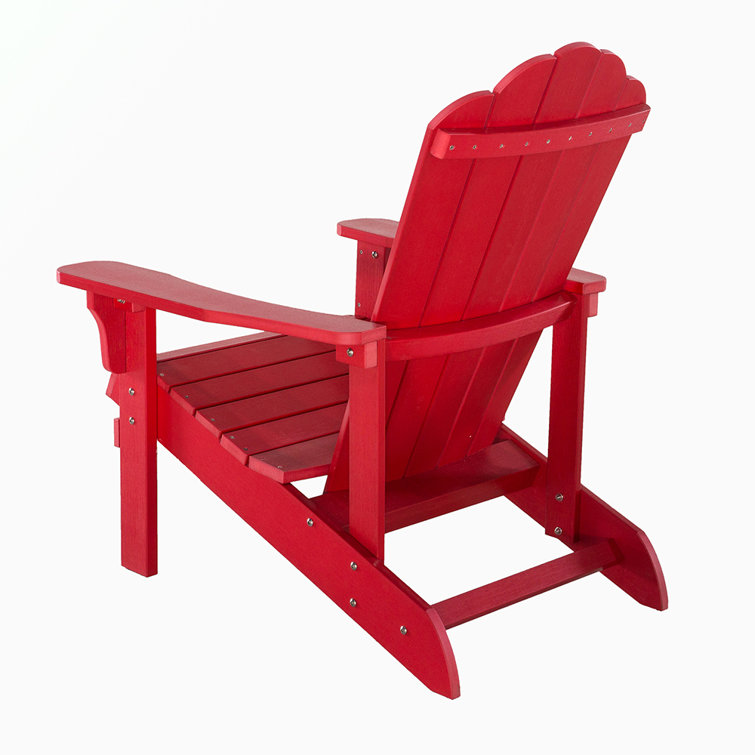 Dovecove HY Grey Wood Outdoor Adirondack Chair Wayfair Canada